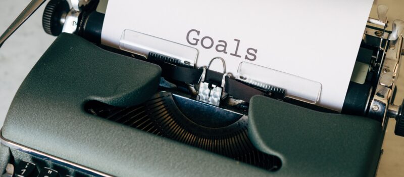 Goal setting for the year and beyond