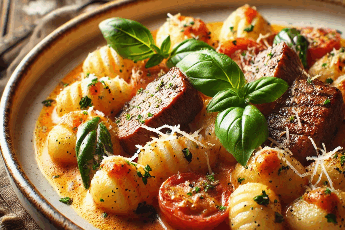 FANGIO’S – Creamy Napolitano Beef Fillet Gnocchi