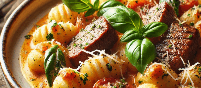 FANGIO’S – Creamy Napolitano Beef Fillet Gnocchi