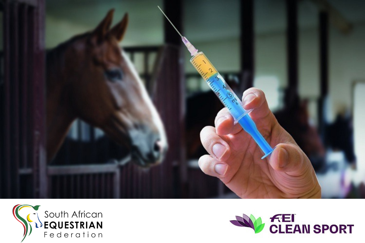 SAEF Testing Of Horses At Competitions.