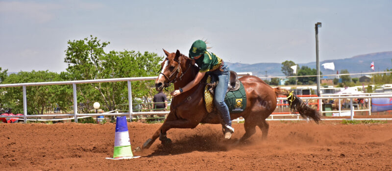 South African Western Mounted Games.