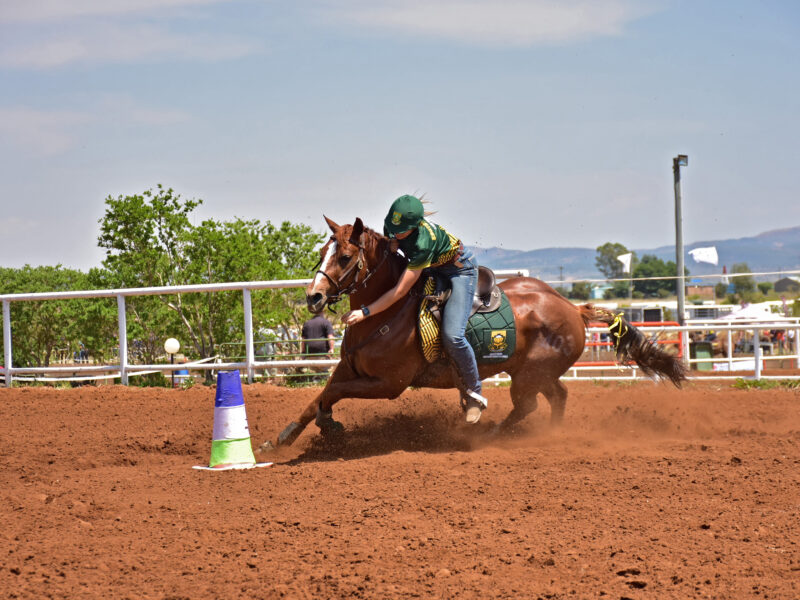 South African Western Mounted Games.