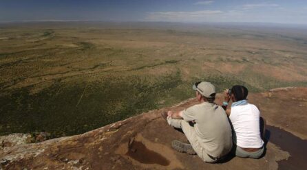 Where silence stretches the soul.